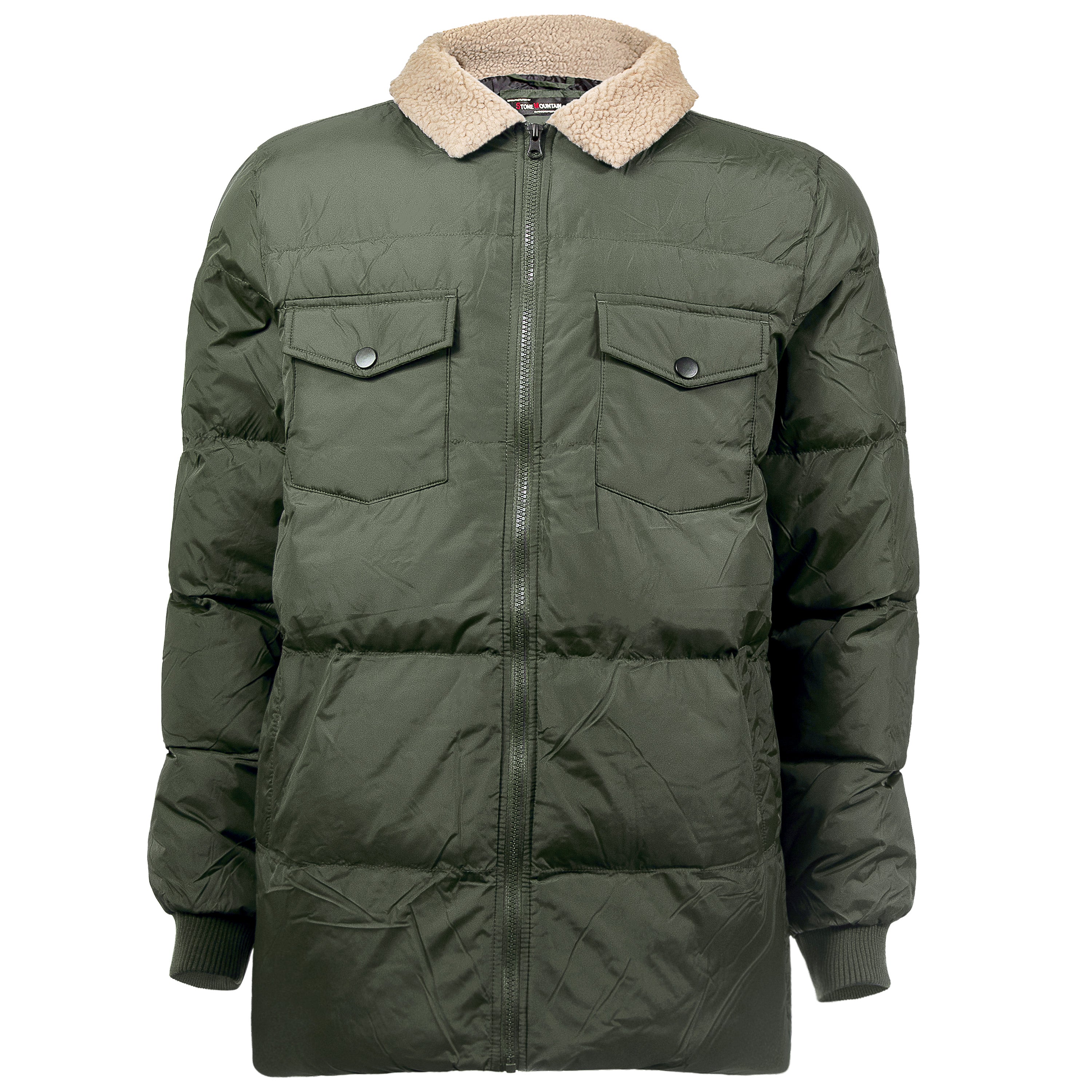 Quilted winter jacket mens online