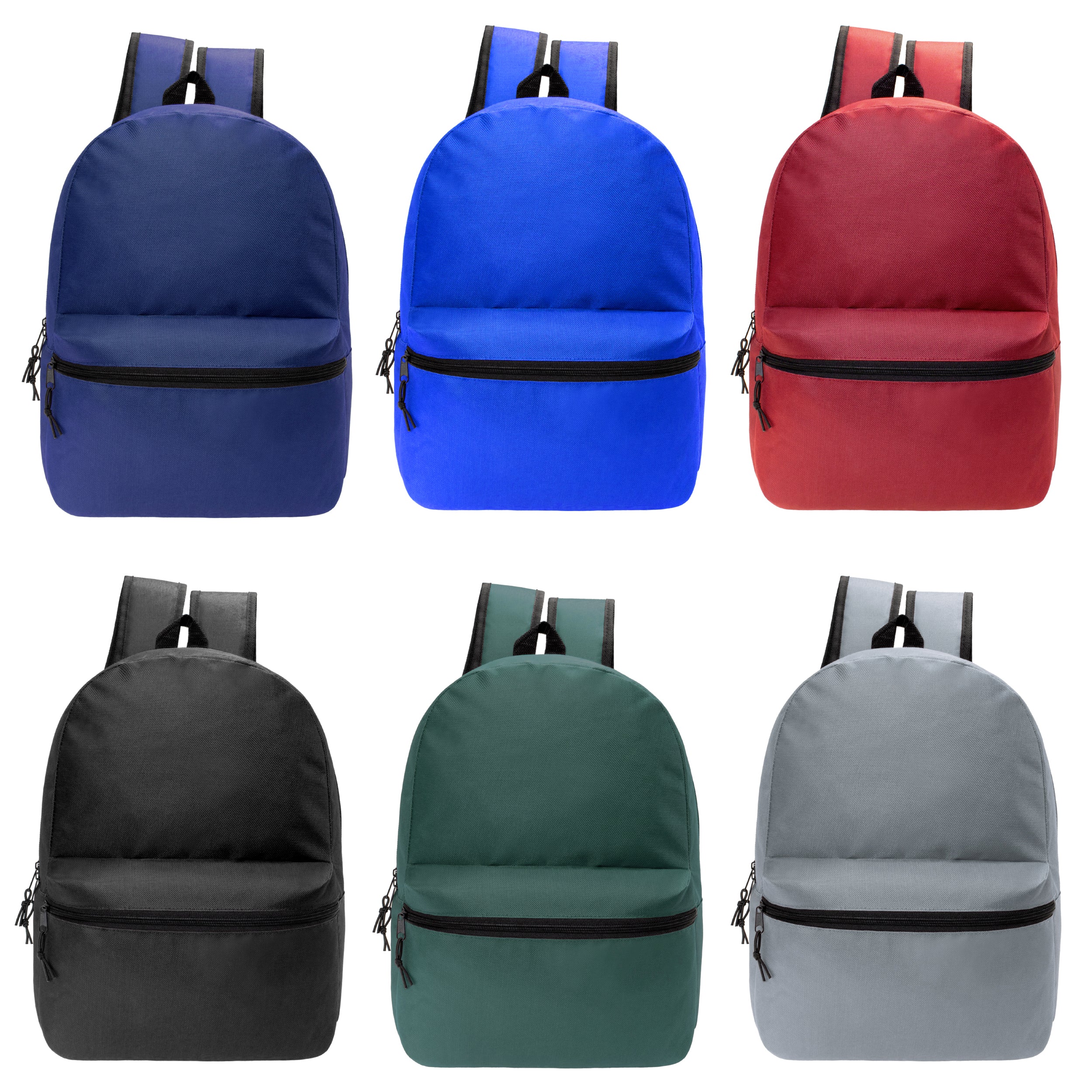 Plain backpack wholesale sale