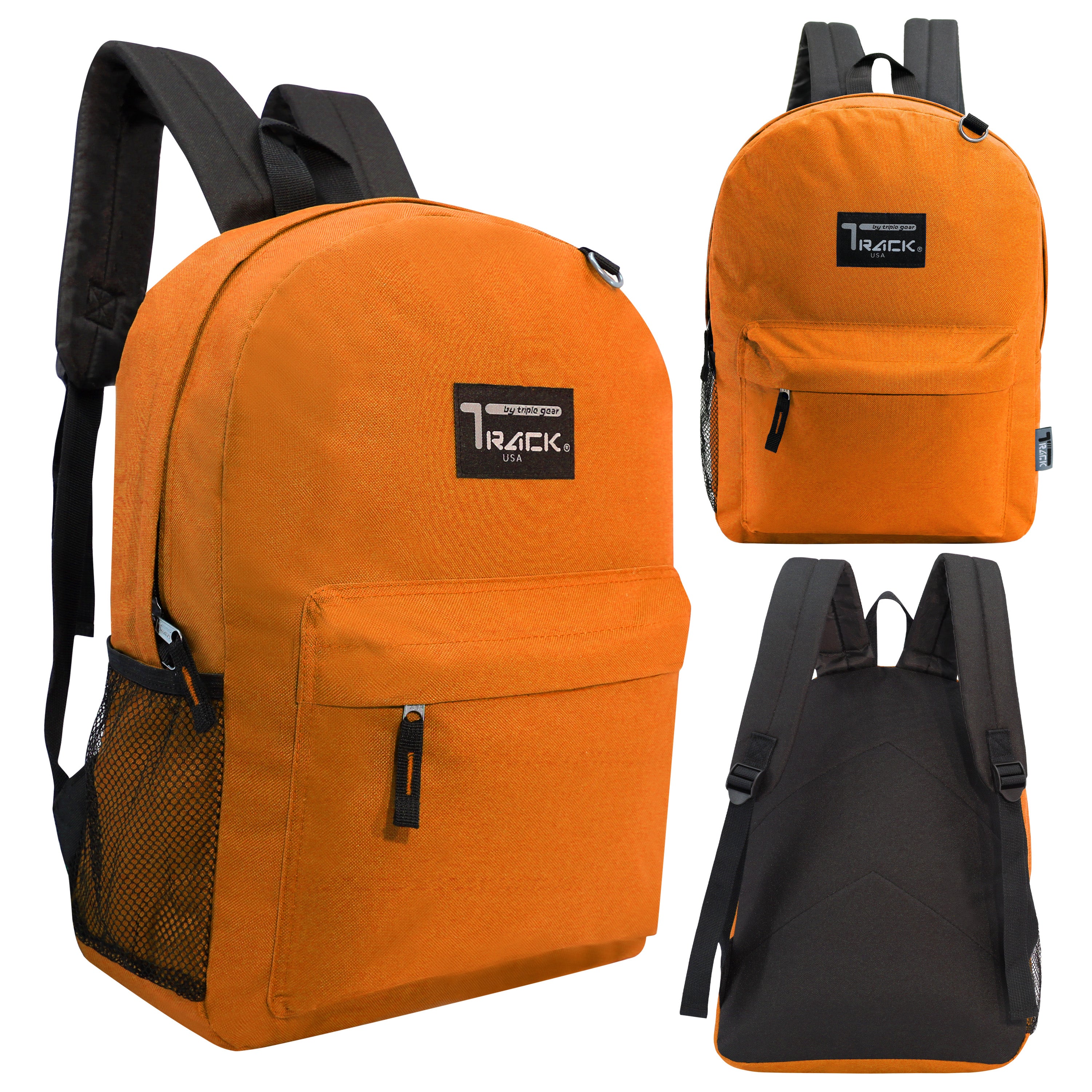 Triple gear clearance backpack