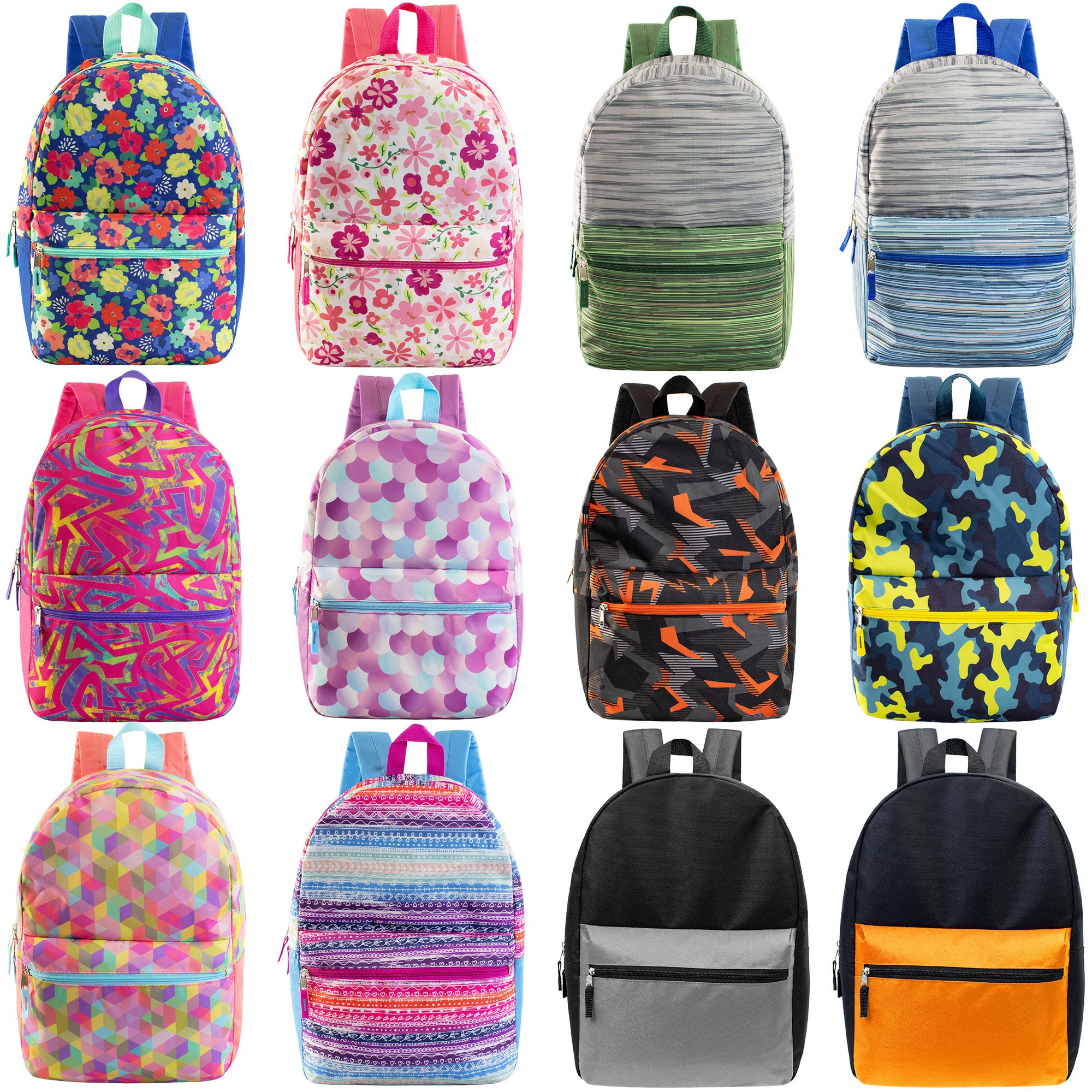 17 Printed Wholesale Backpacks for School Free Shipping Under 5