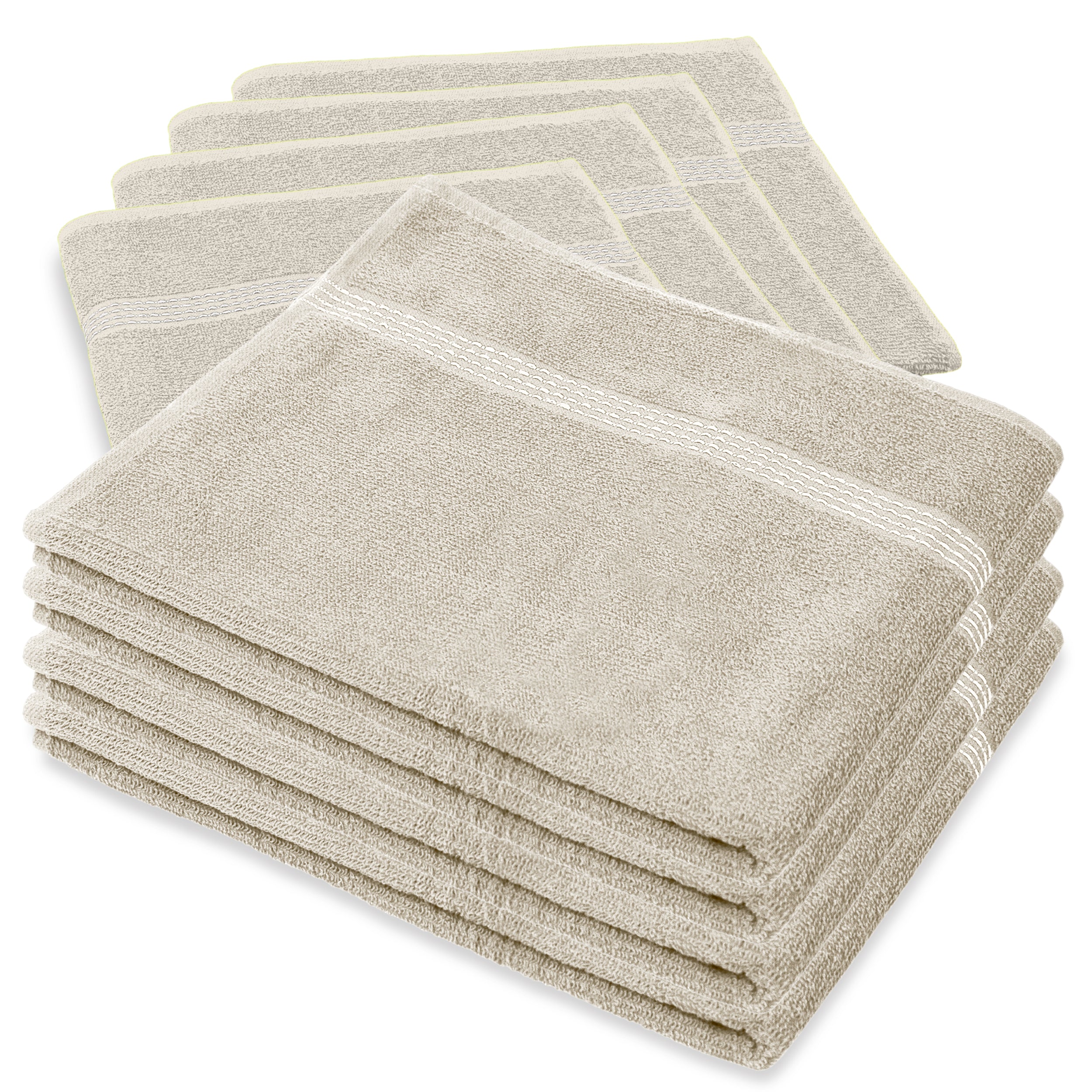 27"x50" White Wholesale Value Bath Towels 48-Pack – Bulk Case of 48