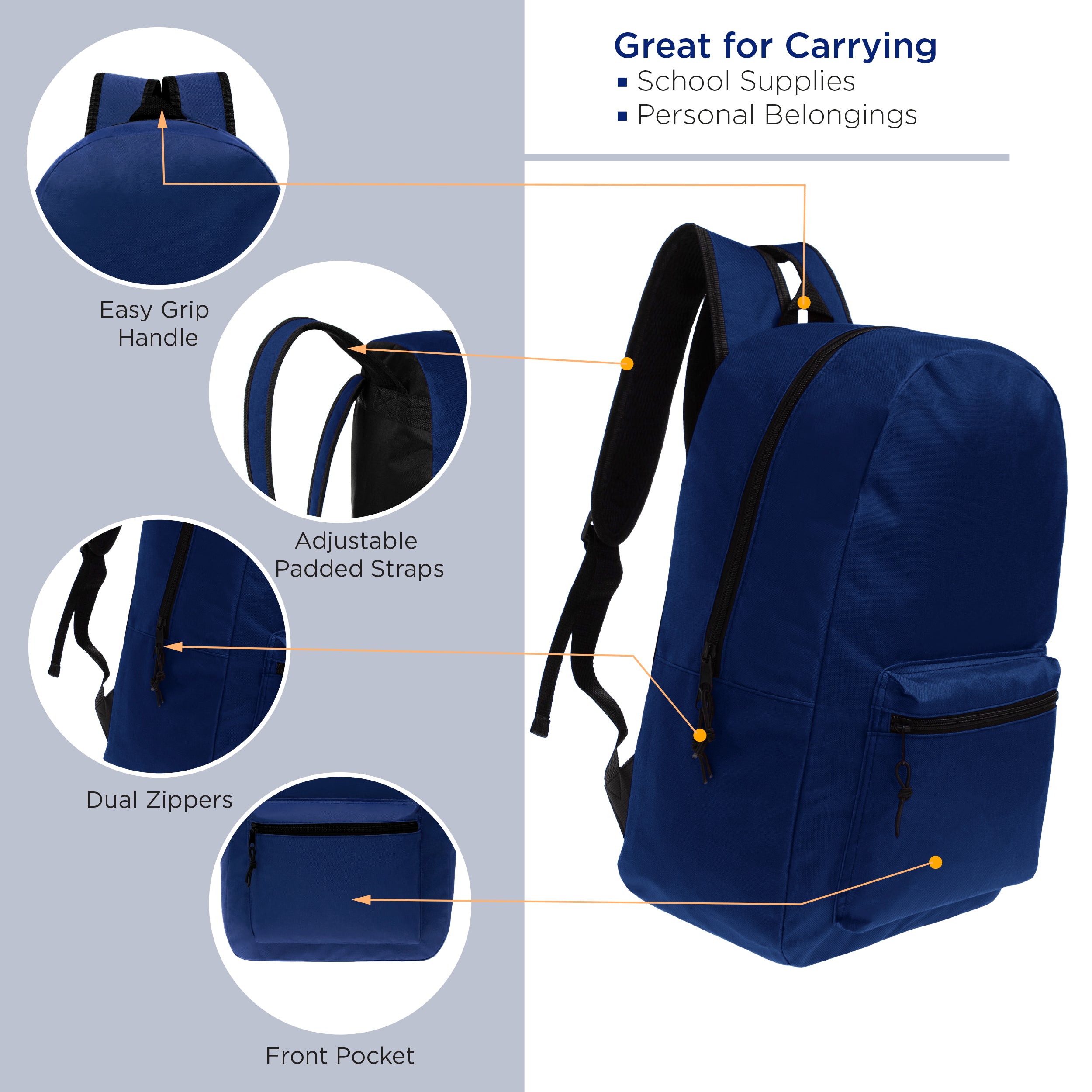 Rucksack School Book Bag Strap Carry Strap Adjustable Accessories