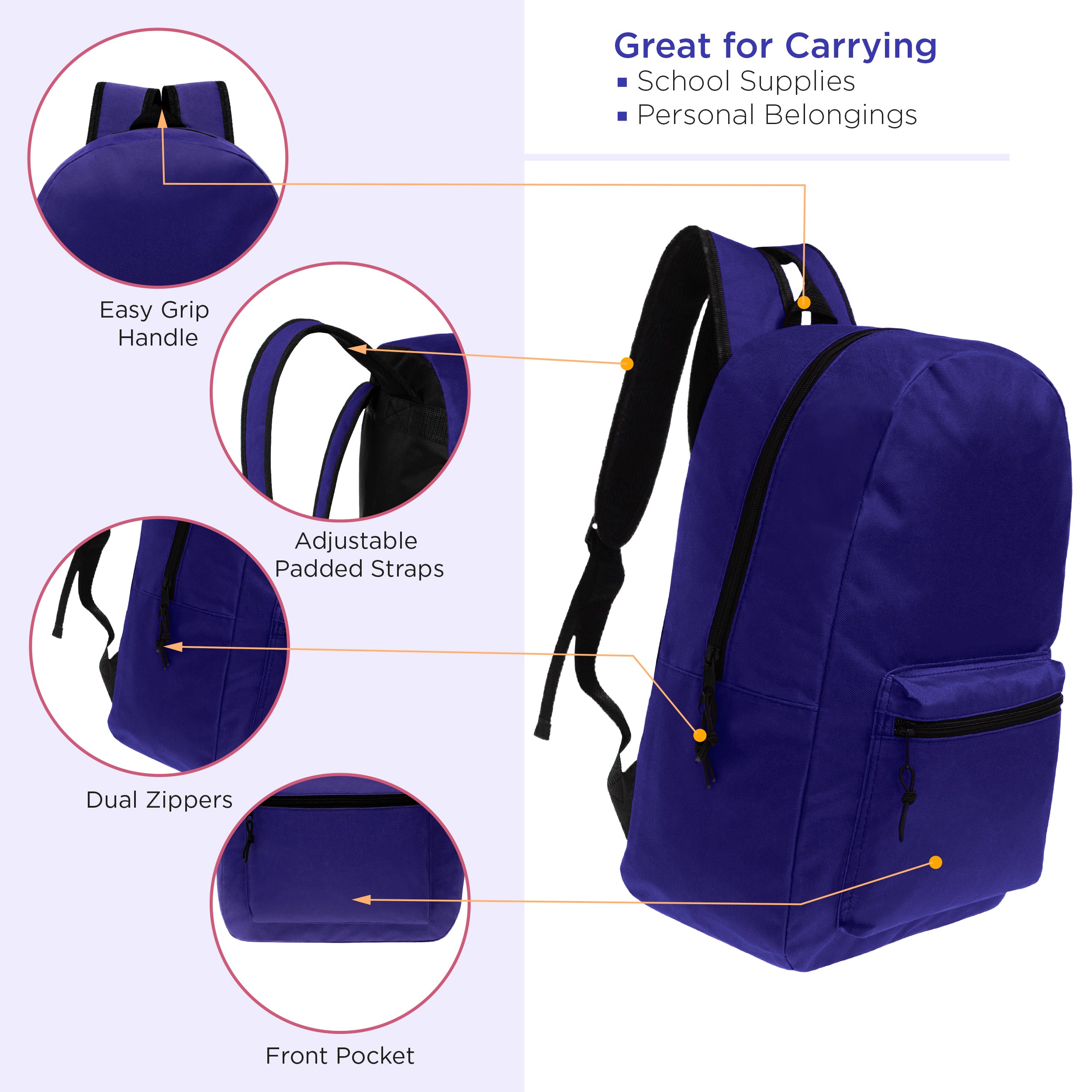 Wholesale backpacks best sale near me