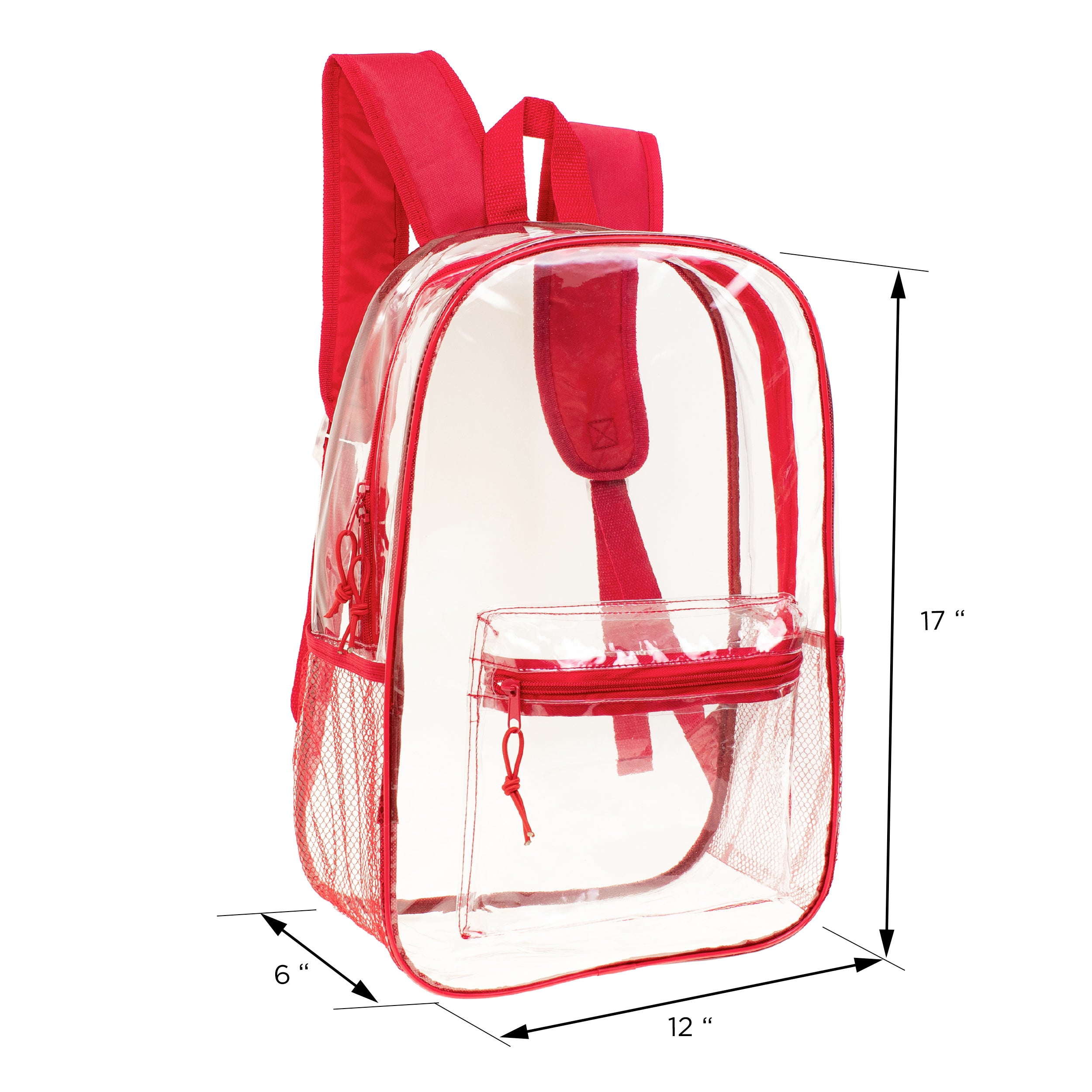Clear Tote Bags - Clear Stadium Bags, Clear Lunch Bags | BagzDepot