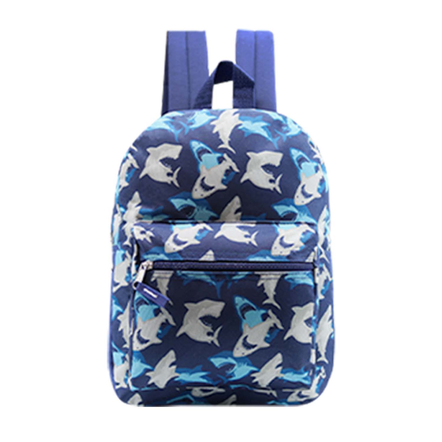 12 Wholesale 15" Printed Kids Backpacks & 12 Bulk School Supply Kits of Your Choice