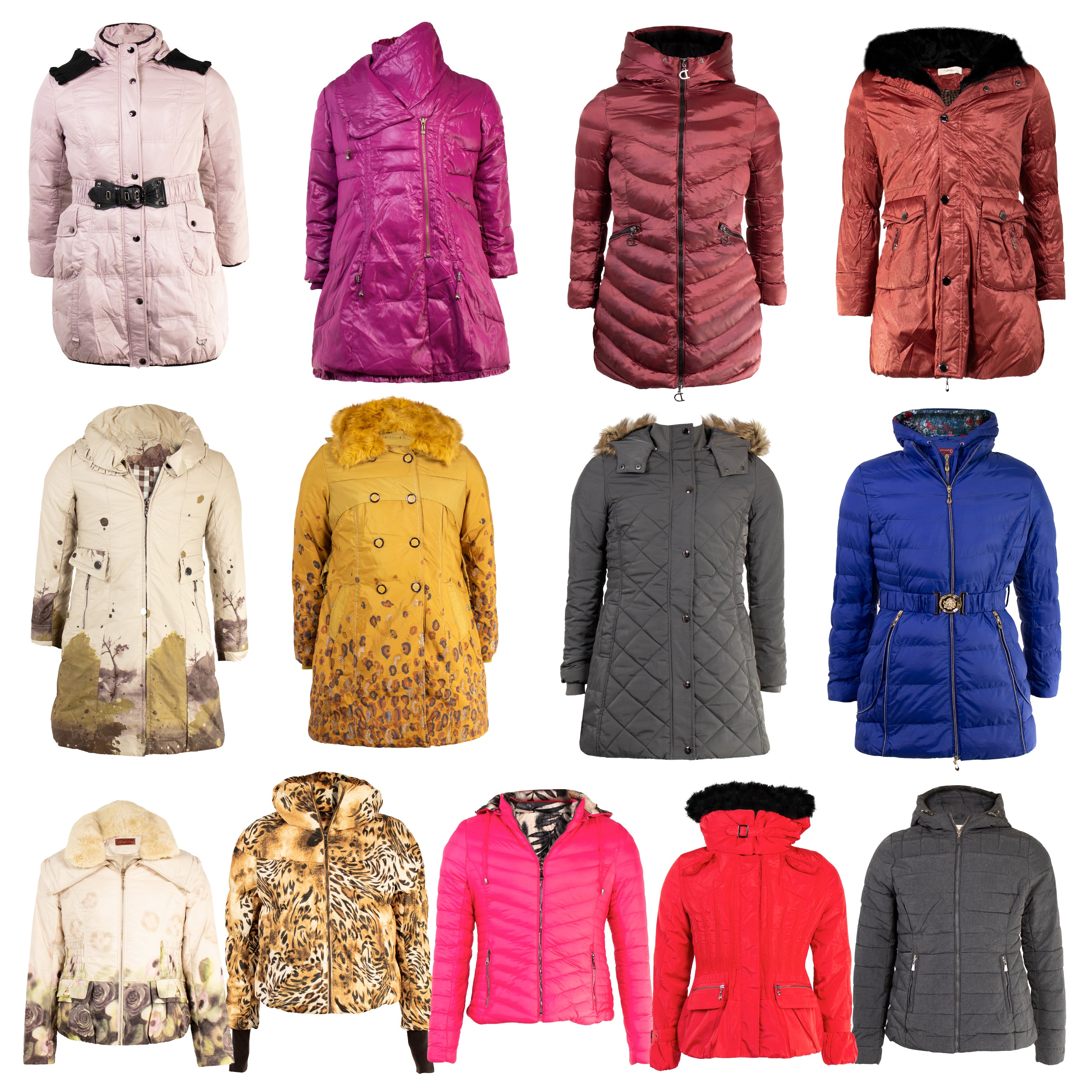 Bulk winter outlet coats