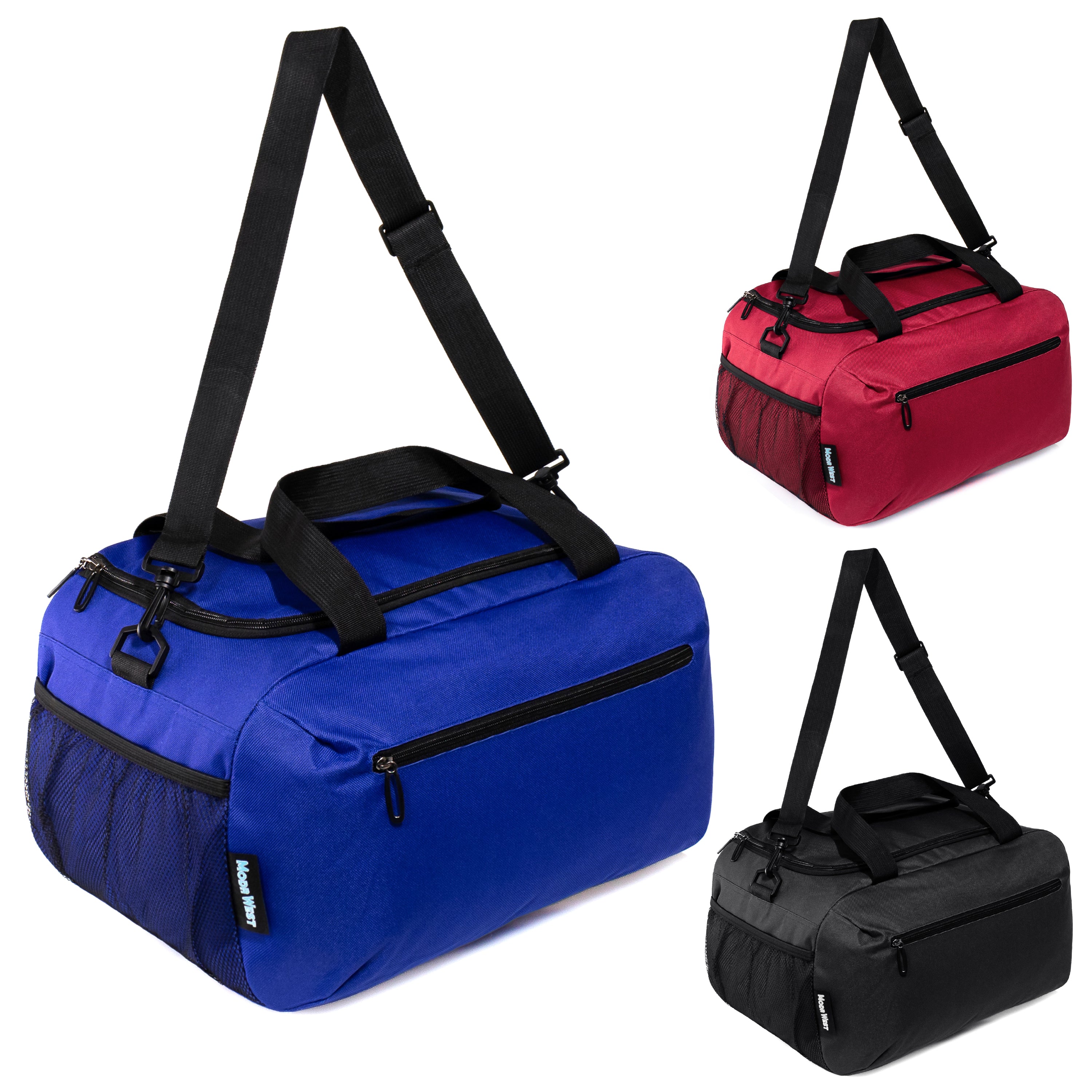 24" Wholesale Duffle Bag Assorted Colors  - Bulk Case of 12