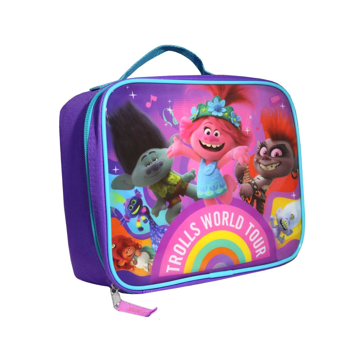 Wholesale Kids Lunch Box in Troll Character Design Bulk Case of 24